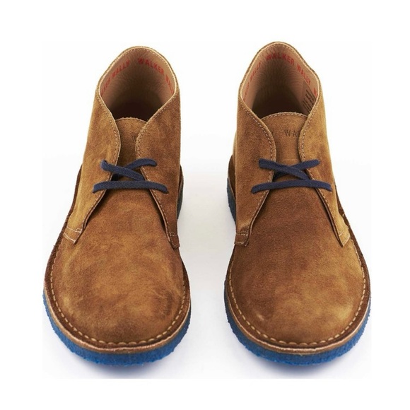 Wally Walker Mens Desert Chukka Brown Size 12 /46 - Picture 2 of 16